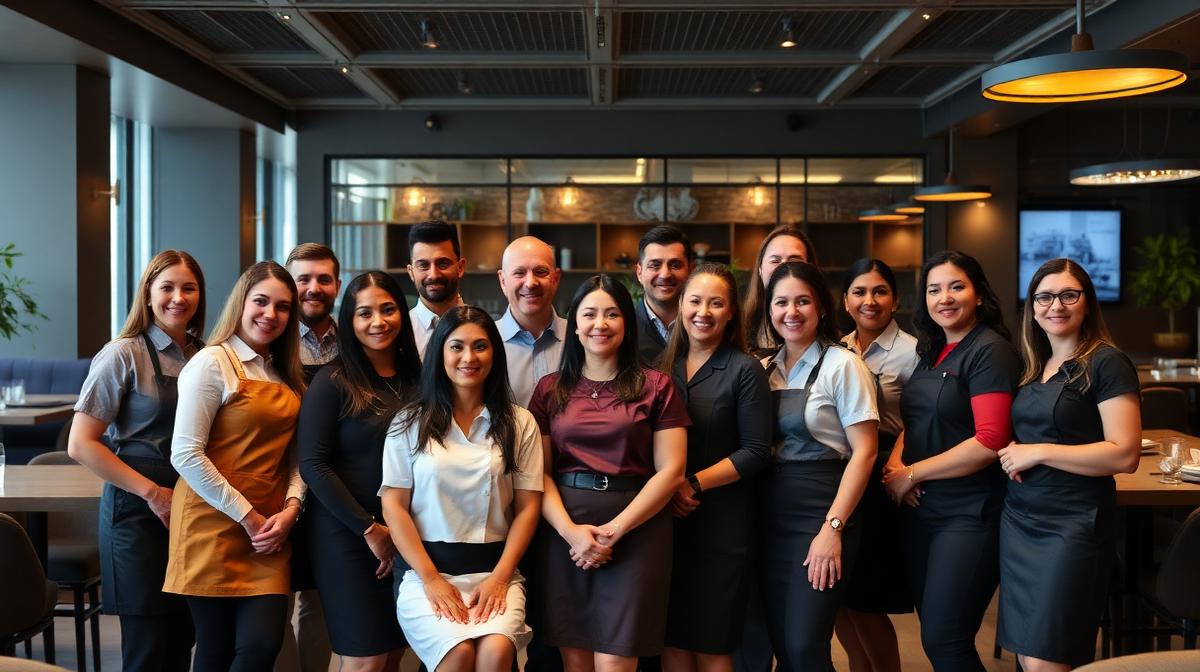 Modern workspace with computers showing casino review analytics and data
