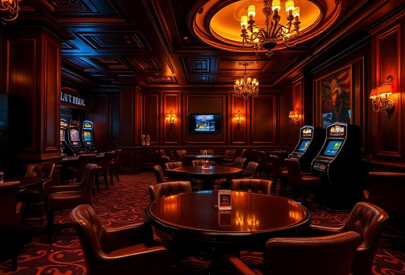 Colorful slot machine reels with symbols and RTP display